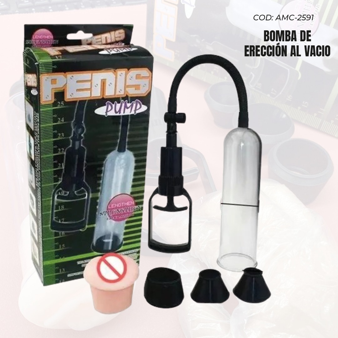 BOMBA DE ERECCION AL VACIO